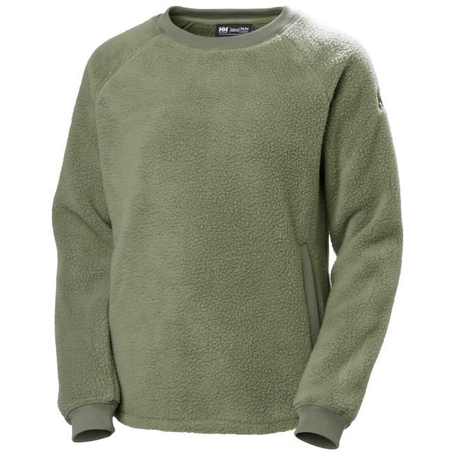  helly hansen W ESCAPE TEDDY SWEATER Green