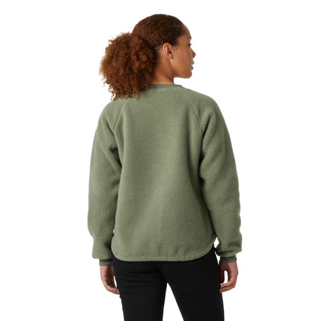  helly hansen W ESCAPE TEDDY SWEATER Green