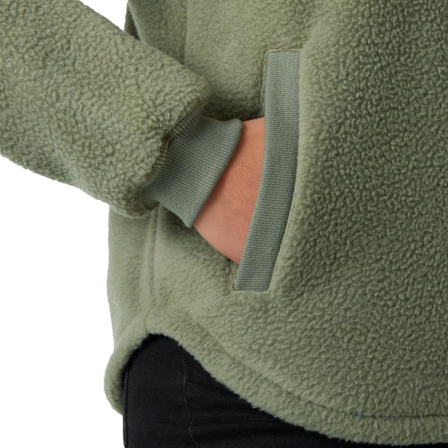  helly hansen W ESCAPE TEDDY SWEATER Green