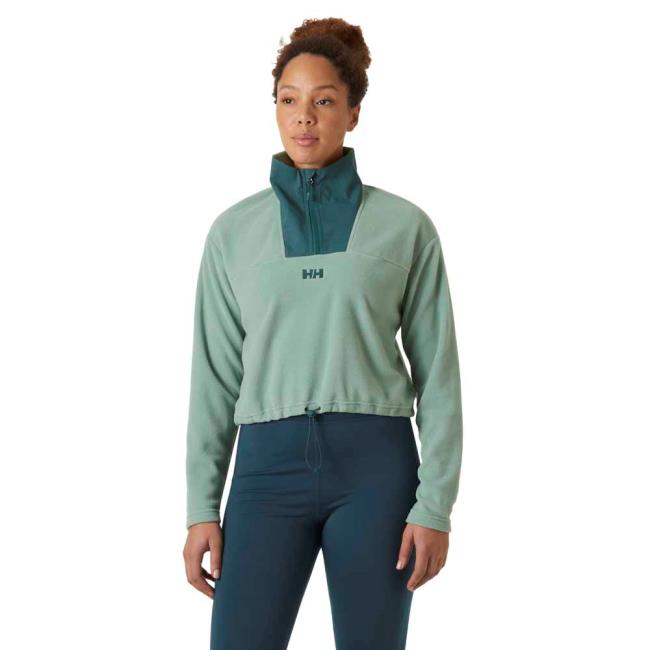 Fliskakna helly hansen DAYBREAKER CROPPED FLEECE Cactus