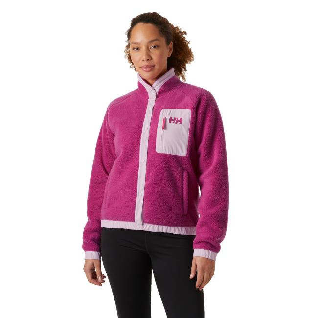 Flisinis megztinis helly hansen IMPERIAL PILE SNAP Magenta 2.0