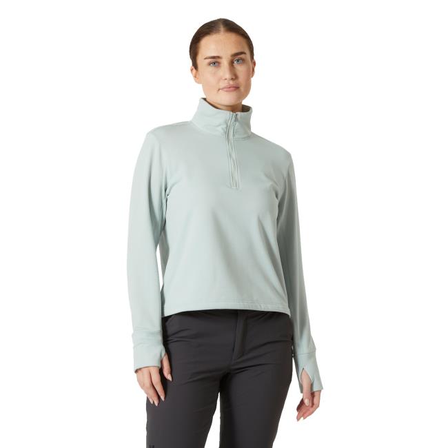  helly hansen W VERSALITE CINCHED PULLOVER Green
