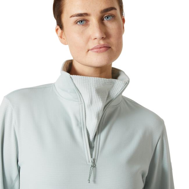  helly hansen W VERSALITE CINCHED PULLOVER Green