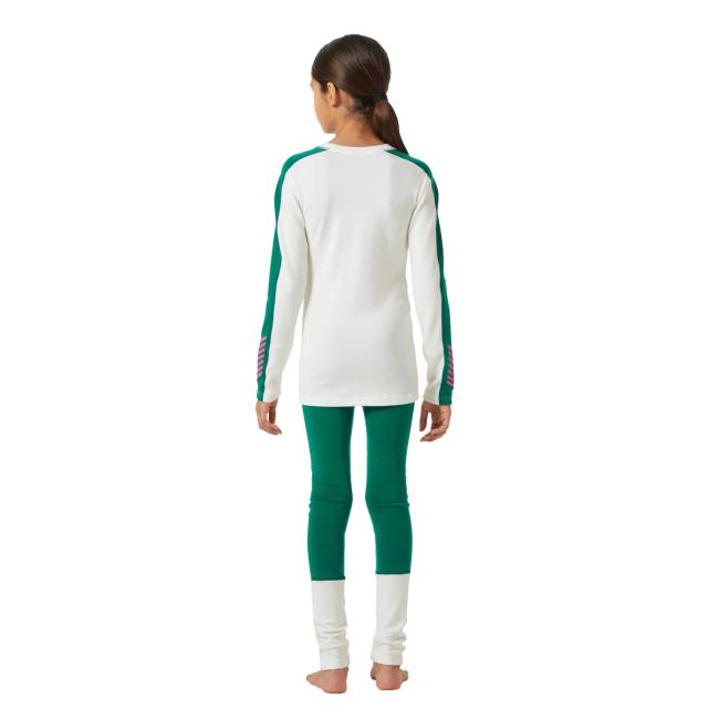 Póló helly hansen JR MIDWEIGHT SET Emerald