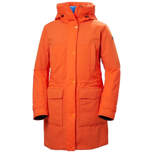  helly hansen W ESCAPE DOWN FLOW PARKA Cherry Tomato