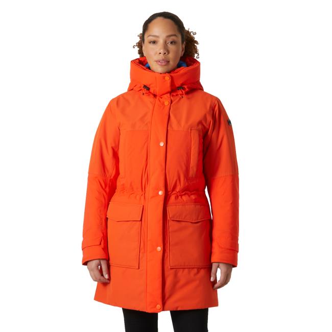  helly hansen W ESCAPE DOWN FLOW PARKA Cherry Tomato