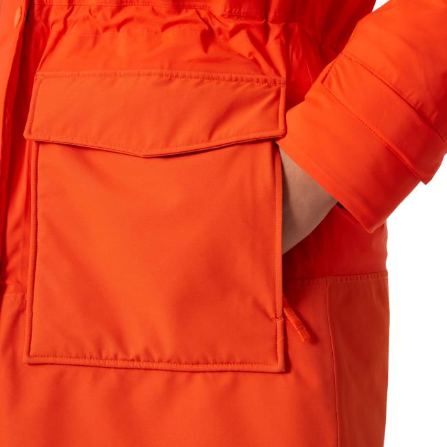  helly hansen W ESCAPE DOWN FLOW PARKA Cherry Tomato