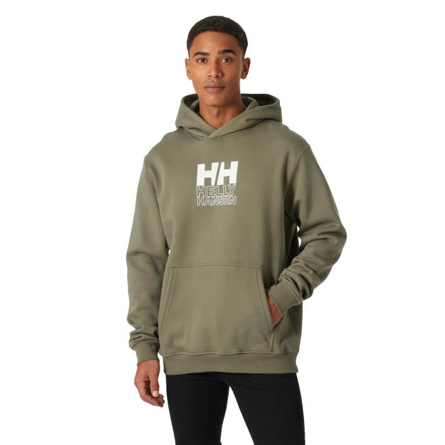  helly hansen Cotton Fleece Graphic Hoodie