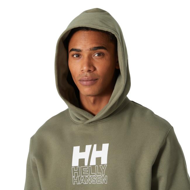  helly hansen Cotton Fleece Graphic Hoodie