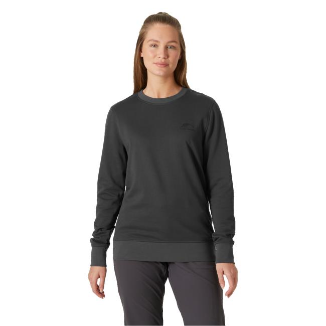  helly hansen W NORD GRAPHIC SWEATSHIRT Ebony