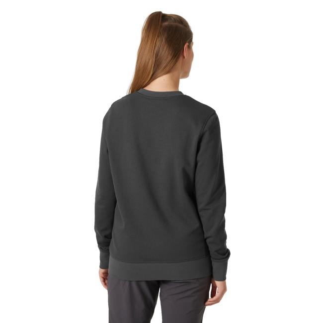  helly hansen W NORD GRAPHIC SWEATSHIRT Ebony