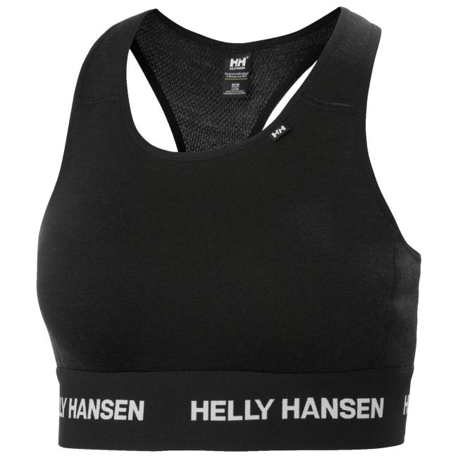 Sports-BH helly hansen LIFA MERINO MIDW BRA Black