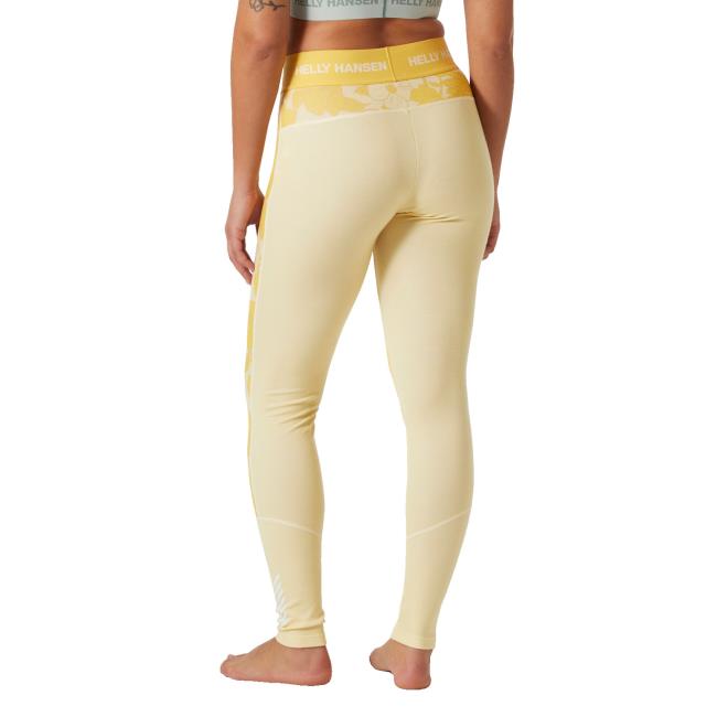 Kalhoty helly hansen LIFA MERINO MIDW GRA PANT Yellow Cream