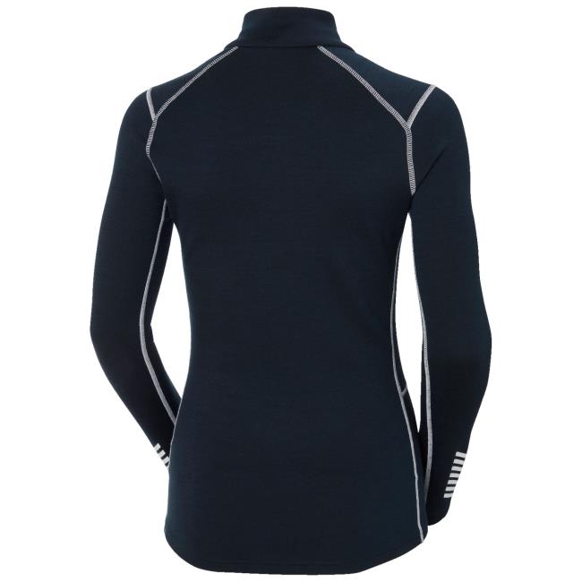 Koszulka helly hansen LIFA MERINO MIDW 1/2 ZIP Navy