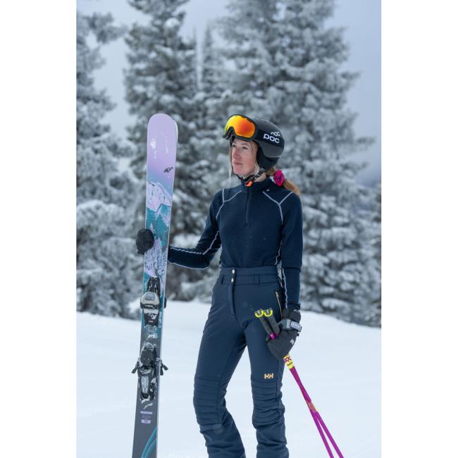 Koszulka helly hansen LIFA MERINO MIDW 1/2 ZIP Navy