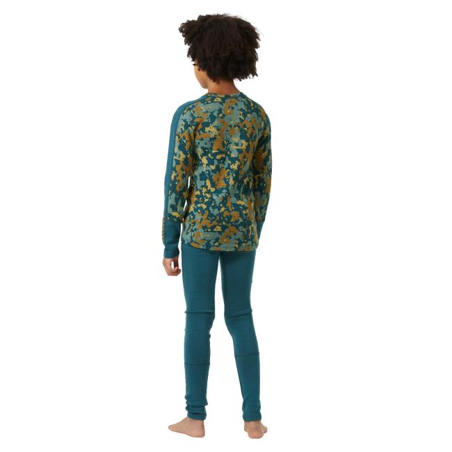 Póló helly hansen JR GRAPHIC LIFA MERINO SET Dark Creek