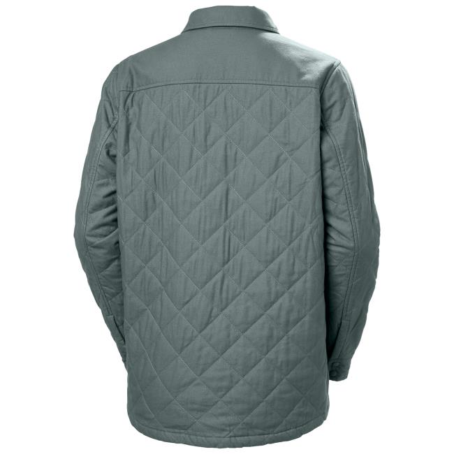 Jakna helly hansen ISFJORD INSULATED SHACKET Grey Cactus