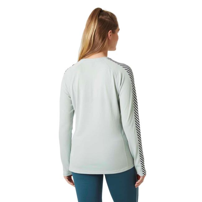 Koszulka helly hansen LIFA ACTIVE STRIPE CREW Green