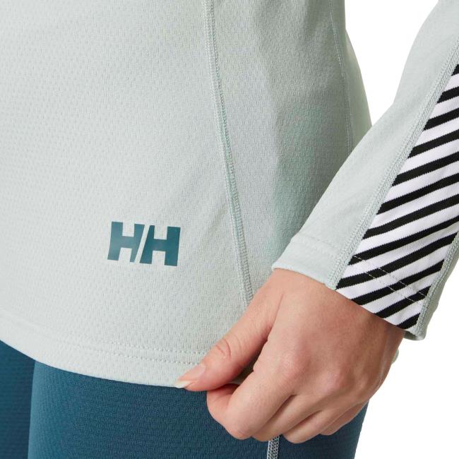 Koszulka helly hansen LIFA ACTIVE STRIPE CREW Green