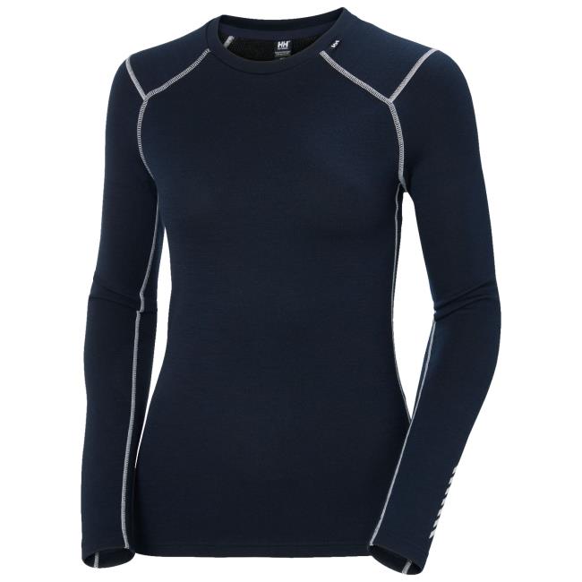 Camiseta helly hansen LIFA MERINO MIDWEIGHT CREW Navy