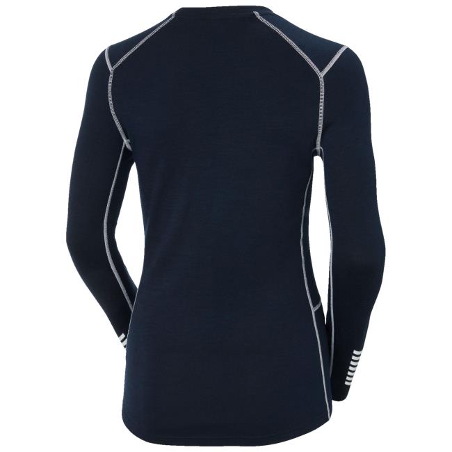 Camiseta helly hansen LIFA MERINO MIDWEIGHT CREW Navy