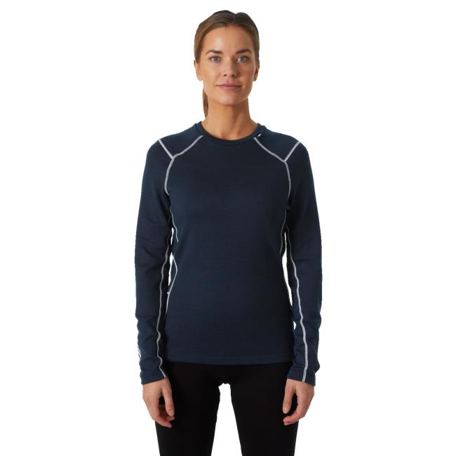 Camiseta helly hansen LIFA MERINO MIDWEIGHT CREW Navy