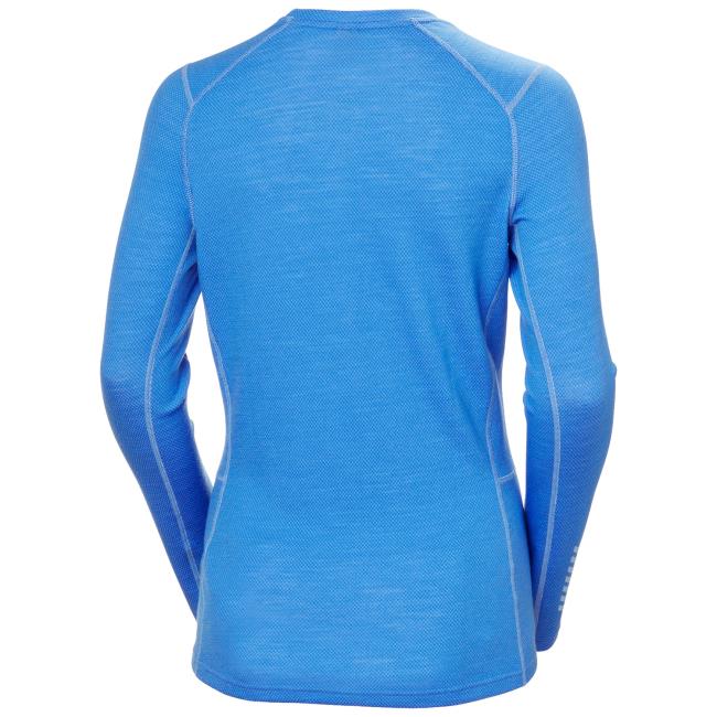  helly hansen W LIFA MERINO MIDW GRA CREW Ultra Blue