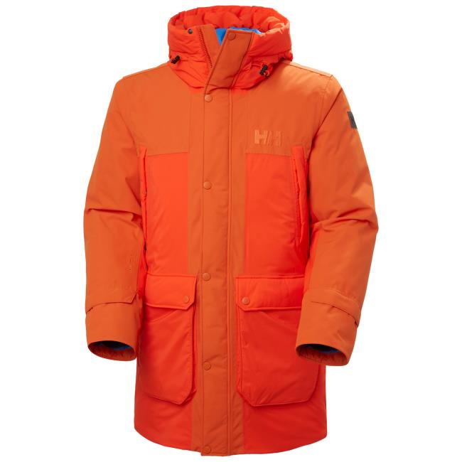  helly hansen ESCAPE DOWN FLOW PARKA Patrol Orange