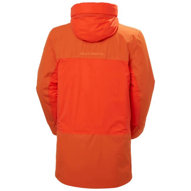  helly hansen ESCAPE DOWN FLOW PARKA Patrol Orange