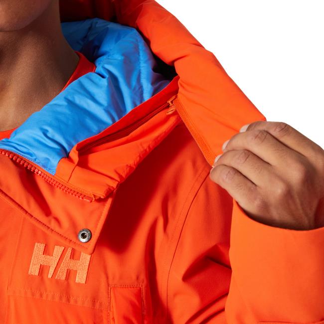  helly hansen ESCAPE DOWN FLOW PARKA Patrol Orange