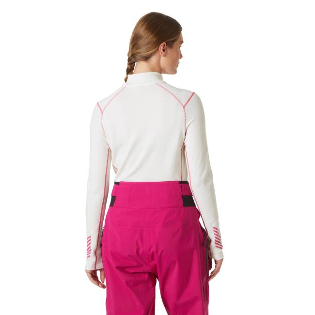  helly hansen W LIFA MERINO MIDW GRA 1/2 ZIP White
