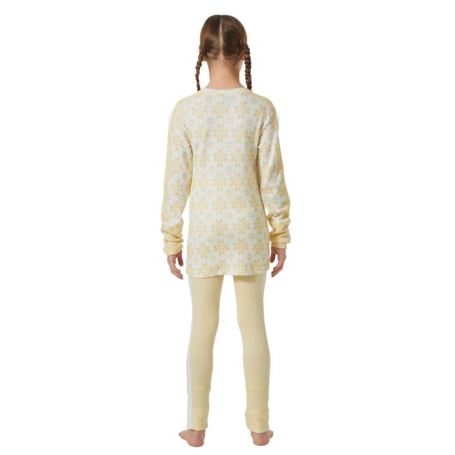 Kiegészítő helly hansen JR GRAPHIC LIFA MERINO SET Yellow Cream