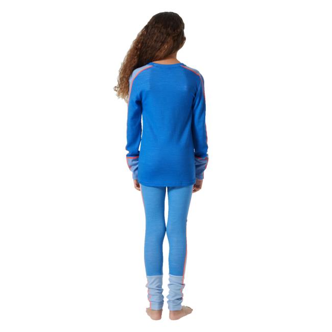  helly hansen JR LIFA MERINO MIDWEIGHT SET Ultra Blue