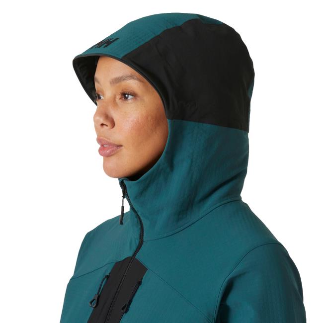 helly hansen  W ODIN BC SOFTSHELL JACKET Dark Creek