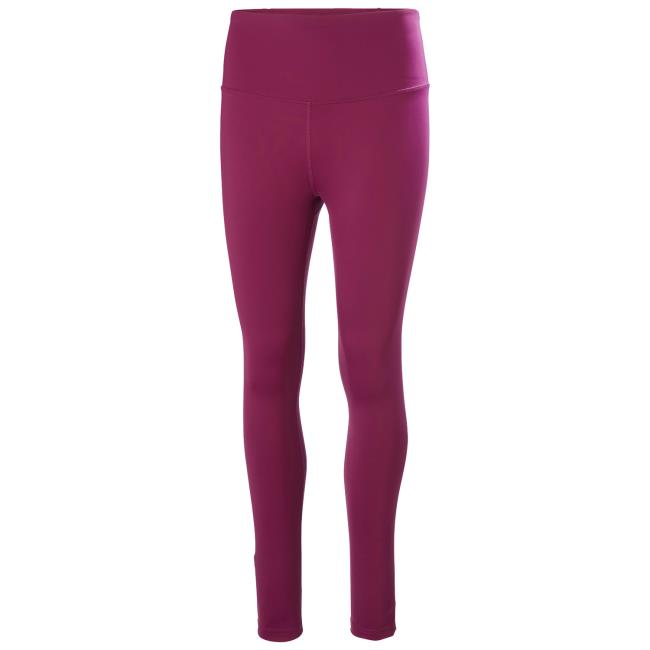 Rajstopy helly hansen ROAM LEGGING Dark Magenta