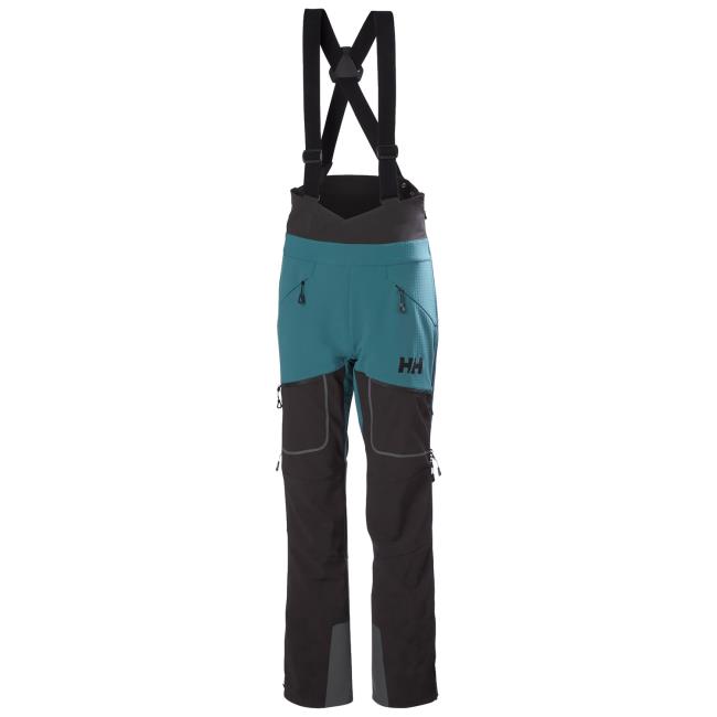  helly hansen W ODIN BC  SOFTSHELL BIB PANT Dark Creek