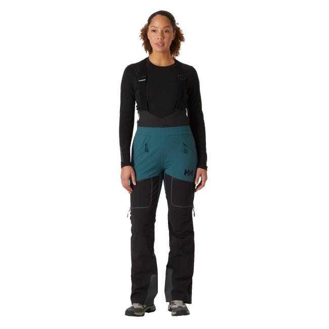  helly hansen W ODIN BC  SOFTSHELL BIB PANT Dark Creek