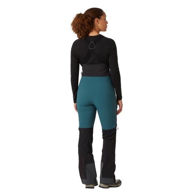  helly hansen W ODIN BC  SOFTSHELL BIB PANT Dark Creek