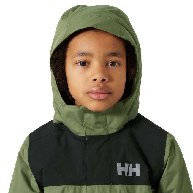  helly hansen JR VANCOUVER FLEECE INS JACKET Green