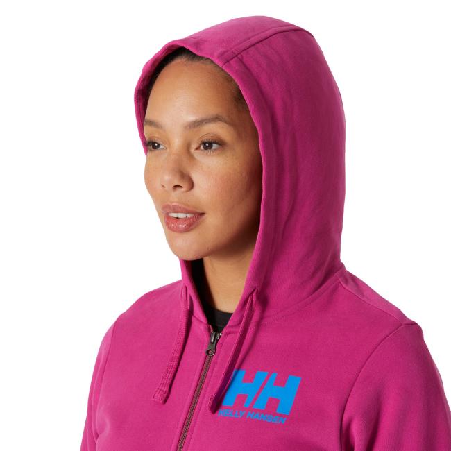 Mikina helly hansen HH LOGO FULL ZIP HOODIE 2.0 Magenta 2