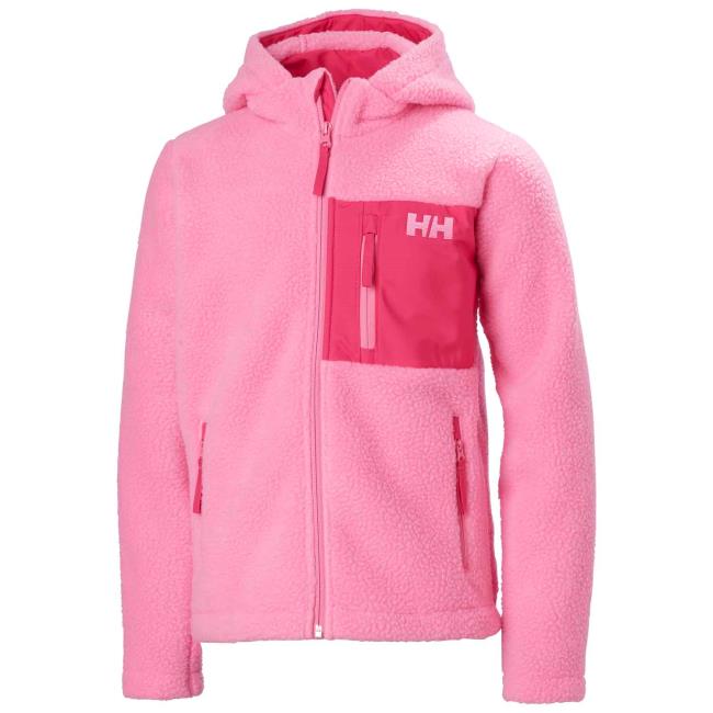 Kabát helly hansen JR CHAMP PILE JACKET Sugar Pink