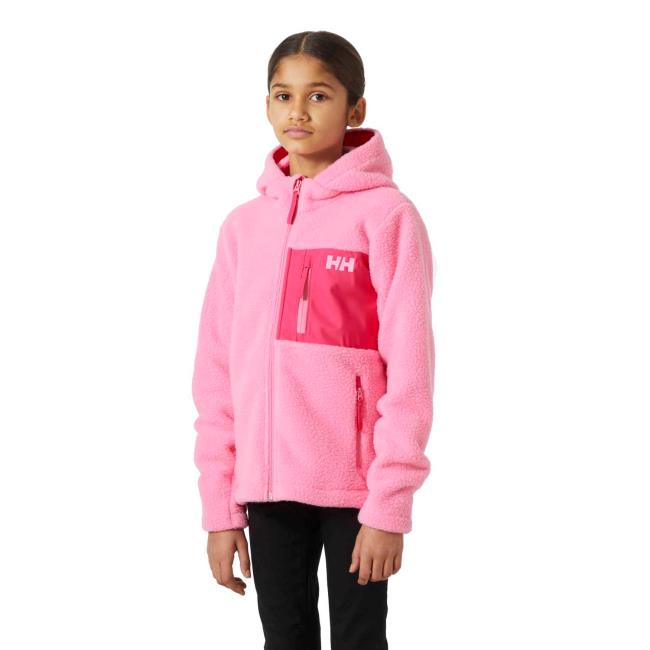 Kabát helly hansen JR CHAMP PILE JACKET Sugar Pink
