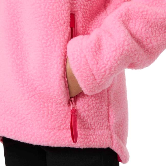 Kabát helly hansen JR CHAMP PILE JACKET Sugar Pink
