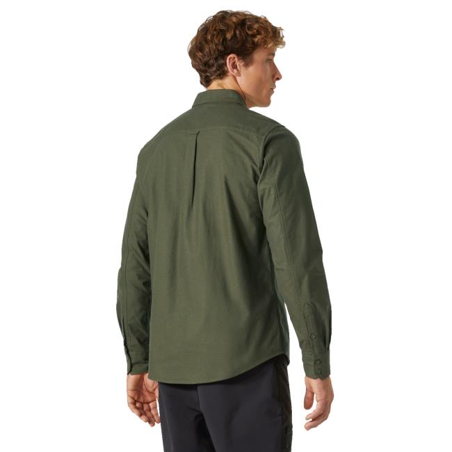Helly Hansen F2f Cotton Flannel Shirt Green