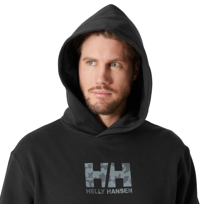  helly hansen Cotton Fleece Graphic Hoodie