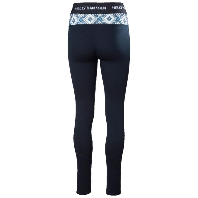 Háló helly hansen LIFA MERINO MIDW GRA PANT Navy