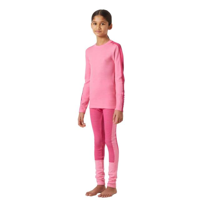 Csomag helly hansen JR MIDWEIGHT SET Sugar Pink