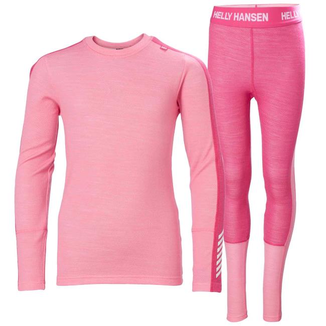 Csomag helly hansen JR MIDWEIGHT SET Sugar Pink