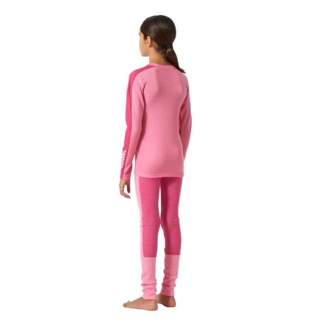 Csomag helly hansen JR MIDWEIGHT SET Sugar Pink