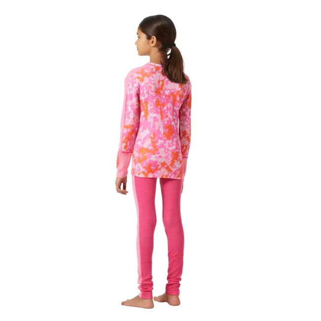 Póló helly hansen JR GRAPHIC LIFA MERINO SET Dragon Fruit